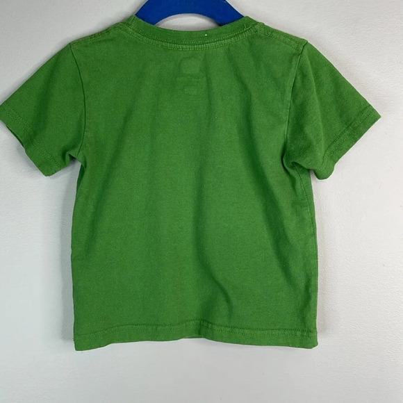 JOHN DEERE I’m the Little Brother Green Graphic Crewneck Tee Size 18M - Picture 3 of 9